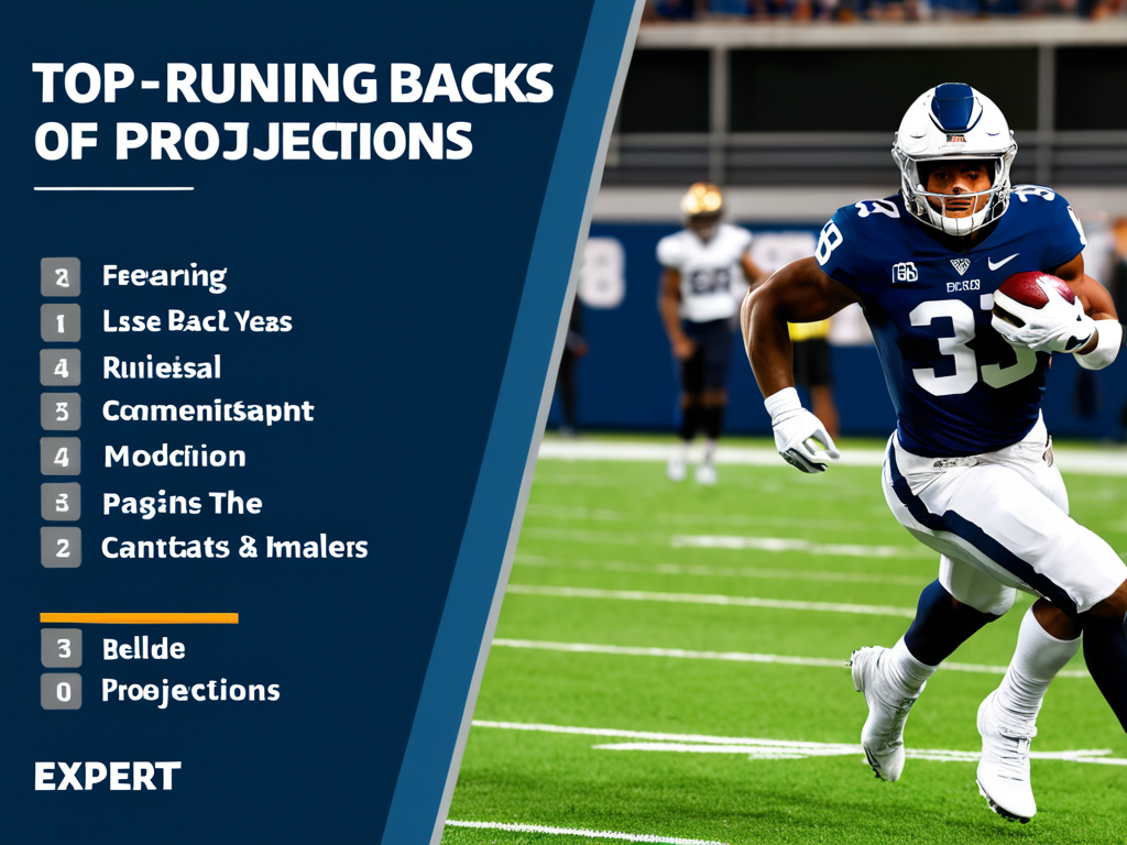 Featured image for blog post: Top 10 Running Backs of 2025: Expert Analysis & Projections